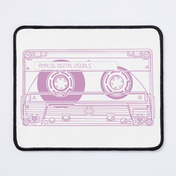 Item preview, Cassette Tape (Pastel Violet Lines) Analog / Music designed and sold by analogdigitalvz.