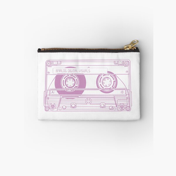 Artikelvorschau, Kassettenband (Pastellviolette Linien) Analog / Musik entworfen und verkauft von analogdigitalvz.