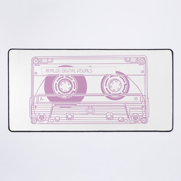 Item preview, Cassette Tape (Pastel Violet Lines) Analog / Music designed and sold by analogdigitalvz.