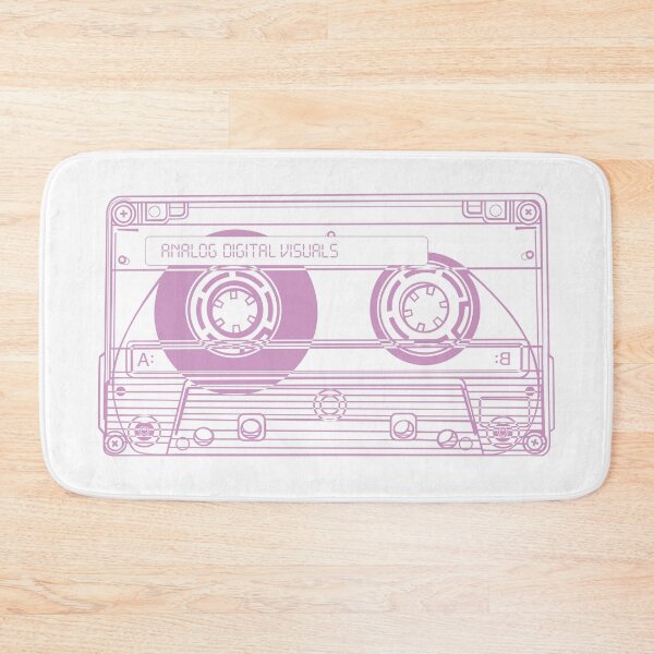 Item preview, Cassette Tape (Pastel Violet Lines) Analog / Music designed and sold by analogdigitalvz.