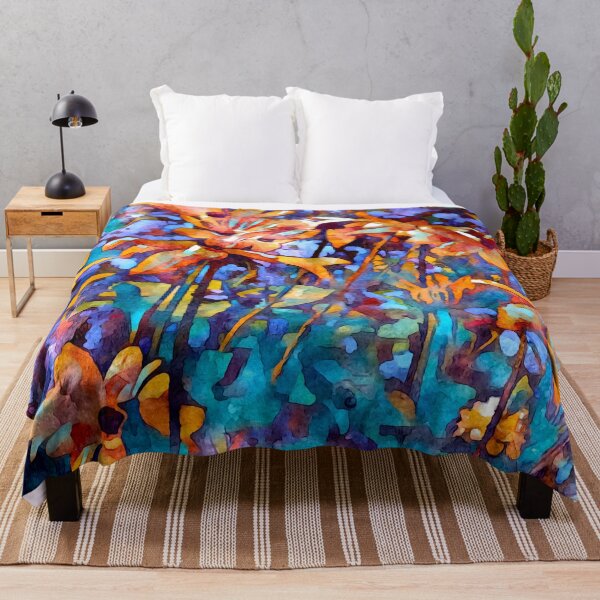 Item preview, Estampado floral turquesa designed and sold by Susan Gallup.