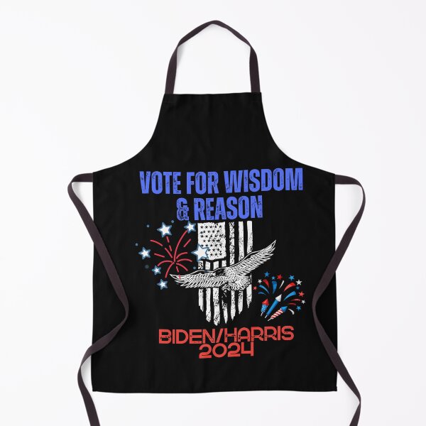 Item preview, Vote For Wisdom & Reason Democratic Political Design designed and sold by EarthArtDesigns.