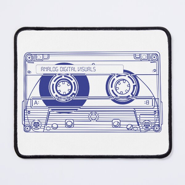 Item preview, Cassette Tape (Cosmic Cobalt Lines) Analog / Music designed and sold by analogdigitalvz.