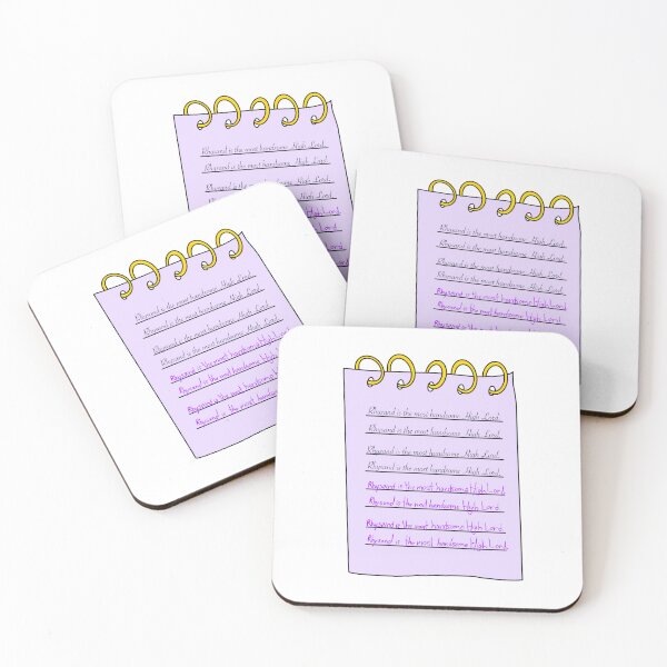 Item preview, Rhysand and Feyre writing class designed and sold by Noodly Doodles.