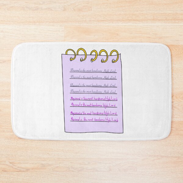 Item preview, Rhysand and Feyre writing class designed and sold by Noodly Doodles.