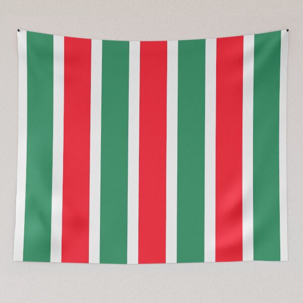 Item preview, Fluminense Clásico Retro Rayas Rojas y Verdes 1968 designed and sold by Sporting Colour.