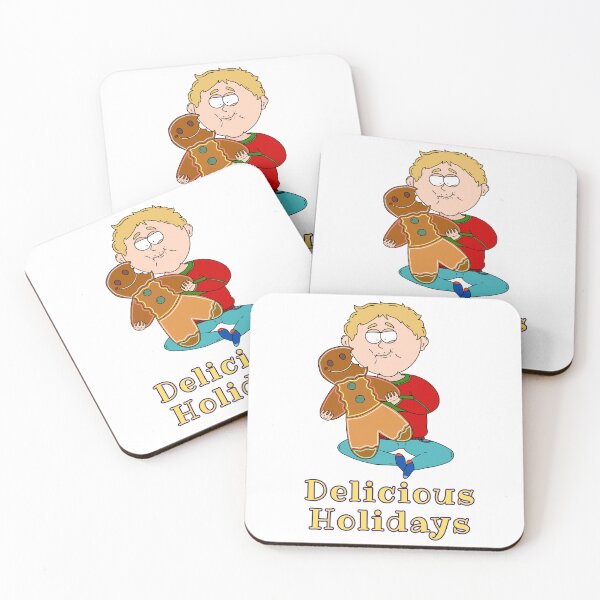 Item preview, Boy and Christmas cookies. Delicious Holidays designed and sold by Eloriss.