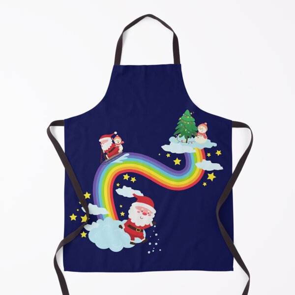Item preview, funny christmas with santa and rainbow slide designed and sold by Kadechutinan.