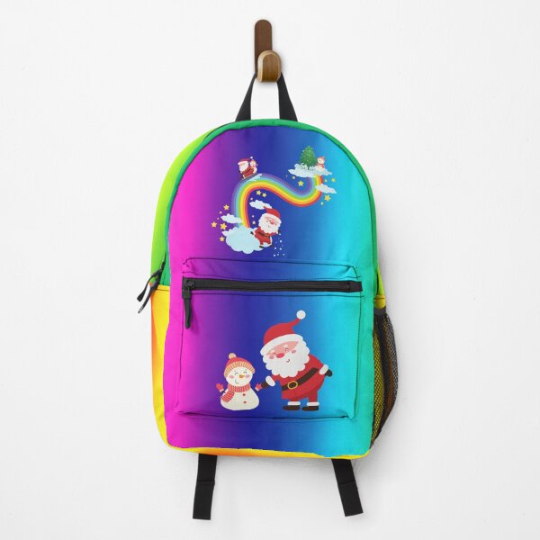 Item preview, funny christmas with santa and rainbow slide designed and sold by Kadechutinan.