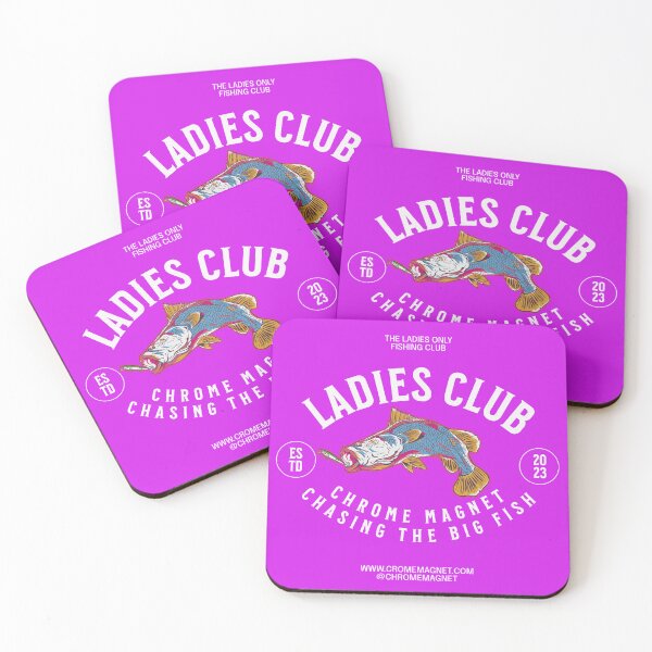 Item preview, Ladies Club - Chrome Magnet Fishing designed and sold by Chrome-Magnet.