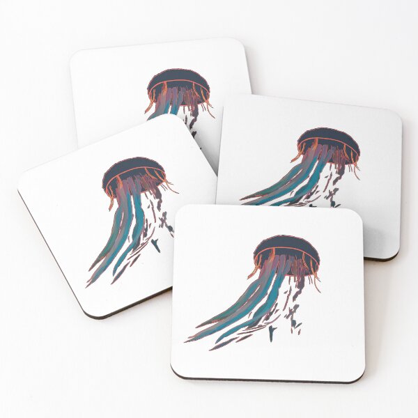 Item preview, Jellyfish (small / white background) designed and sold by MentaLee.