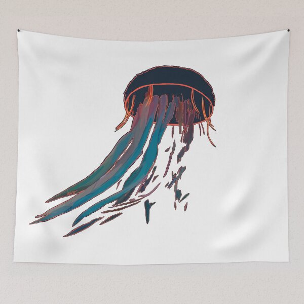 Item preview, Jellyfish (small / white background) designed and sold by MentaLee.