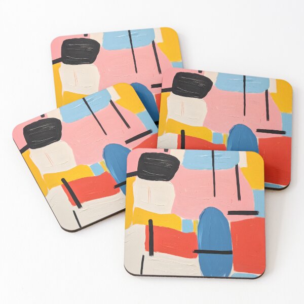 Item preview, Colorful Geometric Kidult Abstract Painting designed and sold by ptlsprntsdsgn.