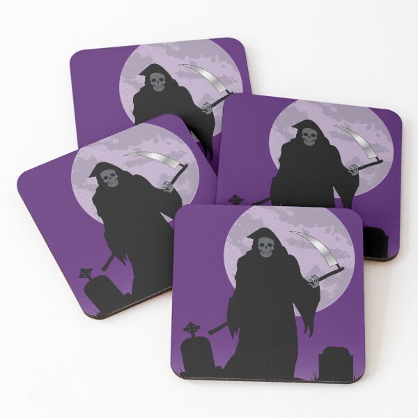 Item preview, The Grim Reaper appears in a cemetery. designed and sold by titestreet.
