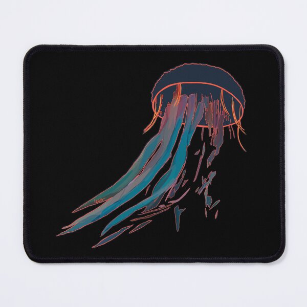 Item preview, Jellyfish (small / black background) designed and sold by MentaLee.