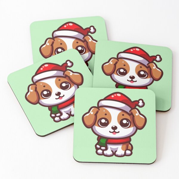 Item preview, Cuddly Canine Christmas: Paws and Presents designed and sold by StickerStudio27.