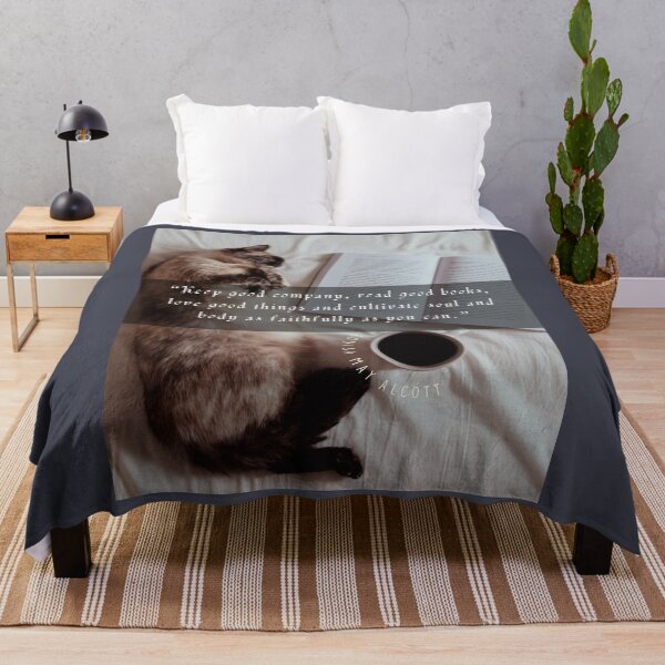 Item preview, Louisa May Alcott quote:Keep good company, read good books, love good things and cultivate soul and body as faithfully as you can designed and sold by artbleed.