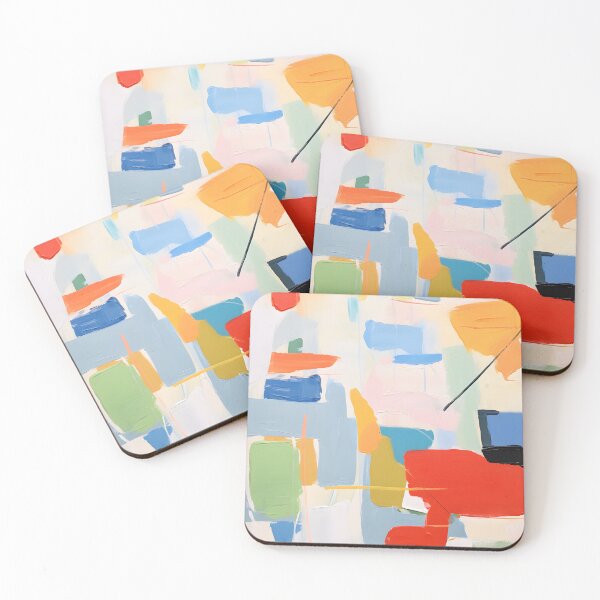 Item preview, Colorful Geometric Kidult Abstract Painting designed and sold by ptlsprntsdsgn.