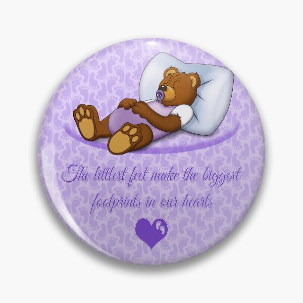 Item preview, Sleeping Ted (with quote) - Lilac designed and sold by ifourdezign.