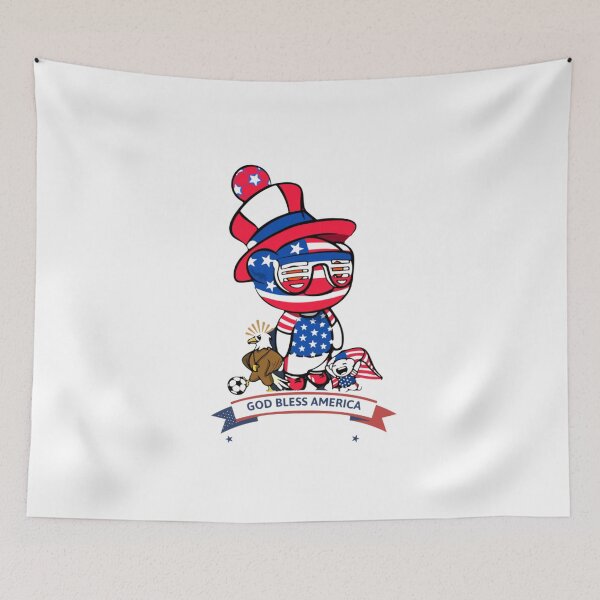 Item preview, Stars, Stripes, and Blessings: Patriotic GOD BLESS AMERICA Tee designed and sold by Clothesbest.