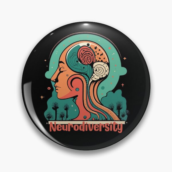 Item preview, Neurodiversity unique brain designed and sold by LuckyFamily.