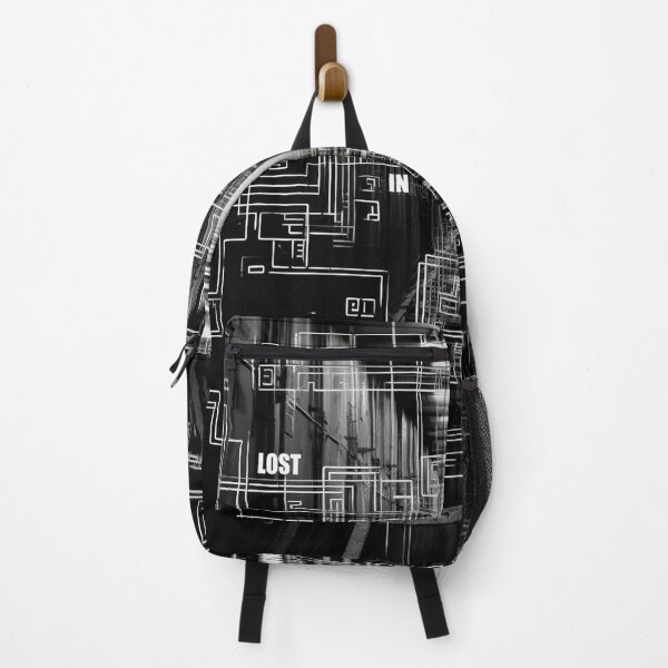 Item preview, Lost in technology, black and white artwork designed and sold by silent-violin.