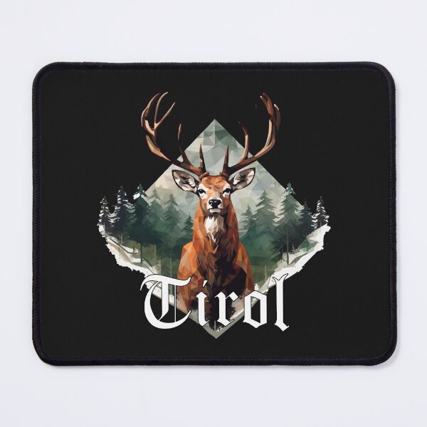 Item preview, Tyrol with deer for proud Tyroleans designed and sold by Andrea-Design.