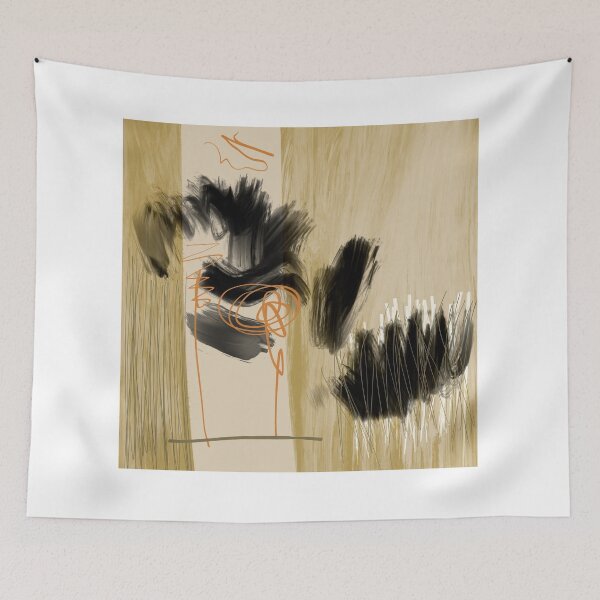 Item preview, "Abstract Mirage" - Tan and Beige Abstract designed and sold by pngrktes-art.