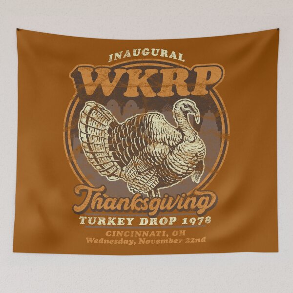 Item preview, WKRP Turkey Day Vintage Worn designed and sold by Alema Art.