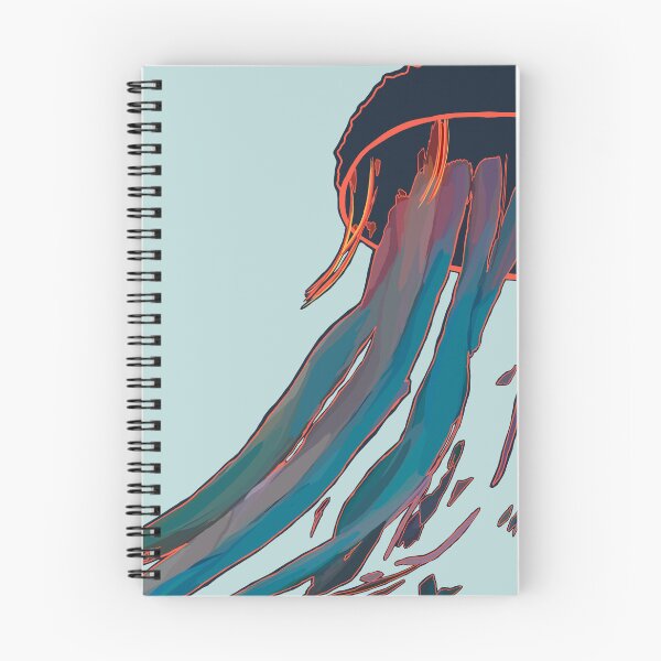 Item preview, Jellyfish (large / blue background) designed and sold by MentaLee.