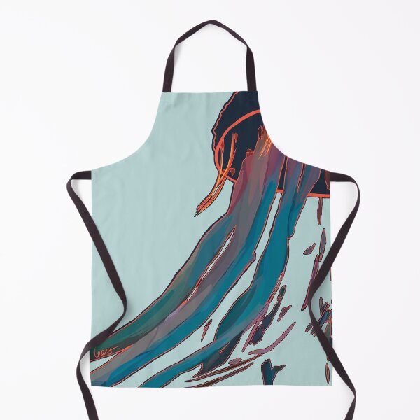 Item preview, Jellyfish (large / blue background) designed and sold by MentaLee.
