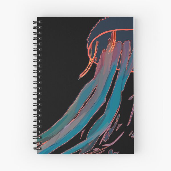 Item preview, Jellyfish (large / black background) designed and sold by MentaLee.