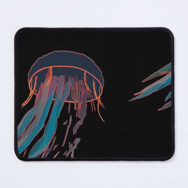 Item preview, Jellyfish (large / black background) designed and sold by MentaLee.