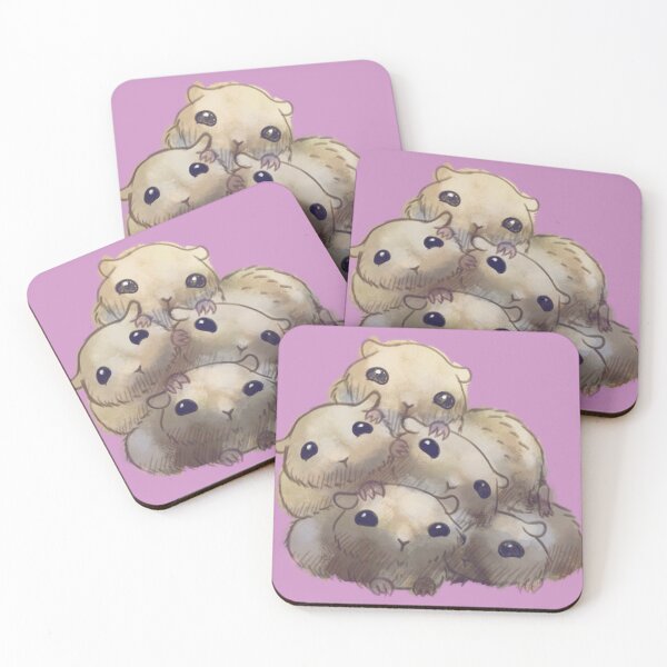 Item preview, Hamster Stack - Cute Cartoon Hammy pile designed and sold by stilo29.