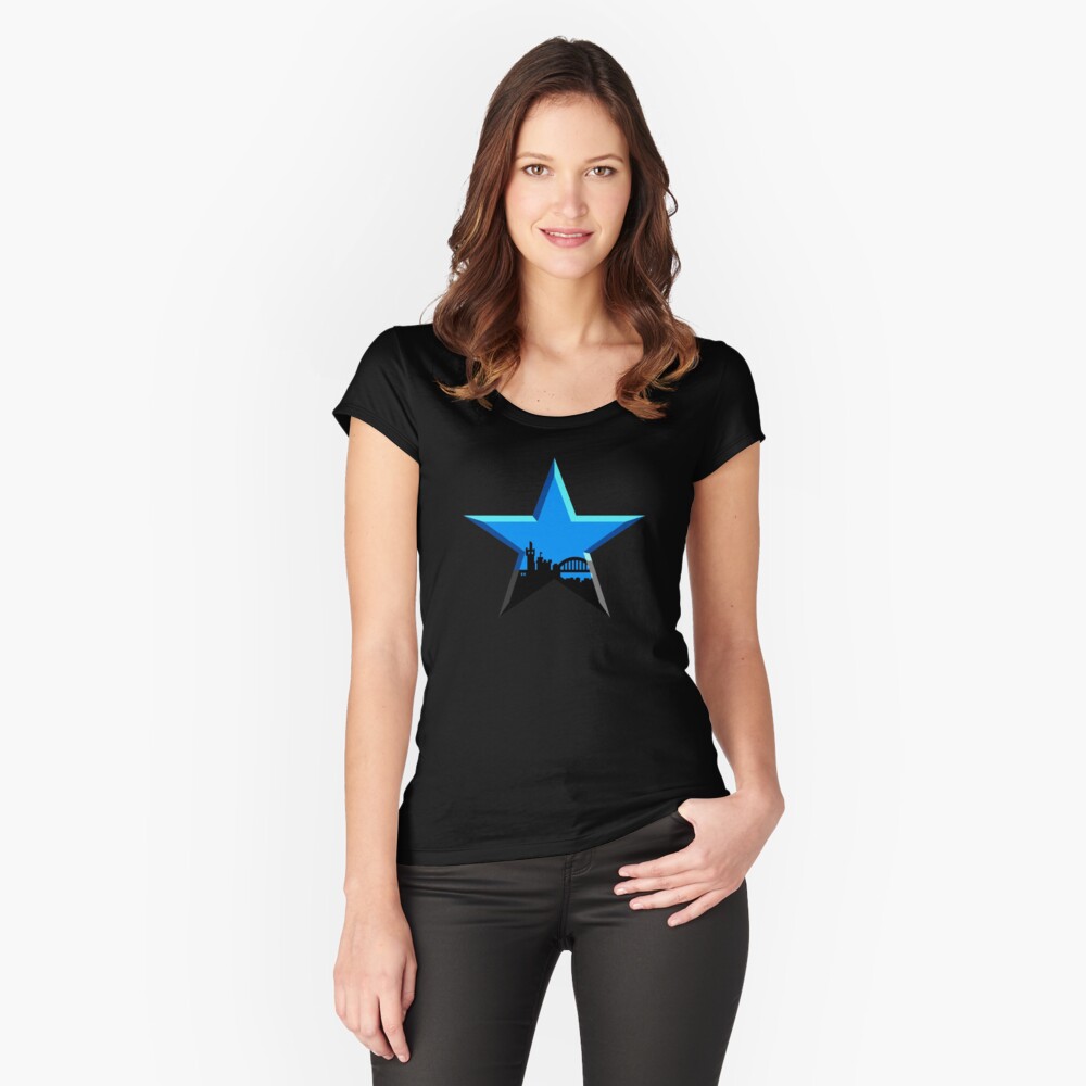 Item preview, Fitted Scoop T-Shirt designed and sold by Justbeyou-.