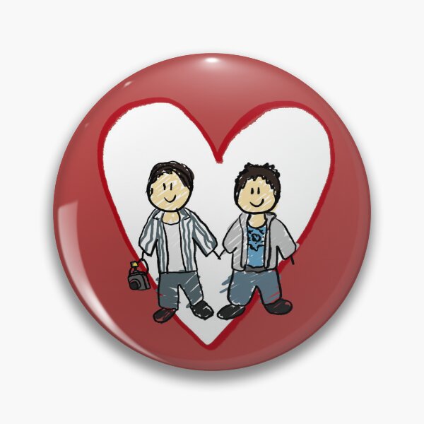Item preview, Adam and Amanda Heart Stick Figures designed and sold by RoserinArt.