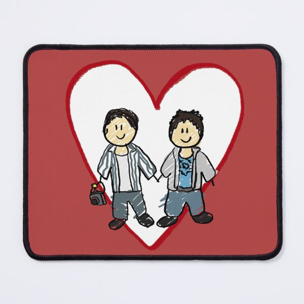 Item preview, Adam and Amanda Heart Stick Figures designed and sold by RoserinArt.