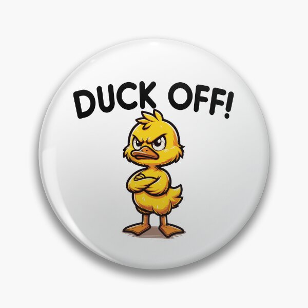 Item preview, Funny Duck Design - Duck Off designed and sold by MrTempletons.