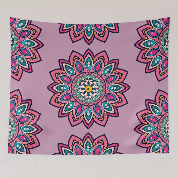 Item preview, Traditional Floral Rangoli Art-Design & Pattern designed and sold by Jollys-ArtShop.