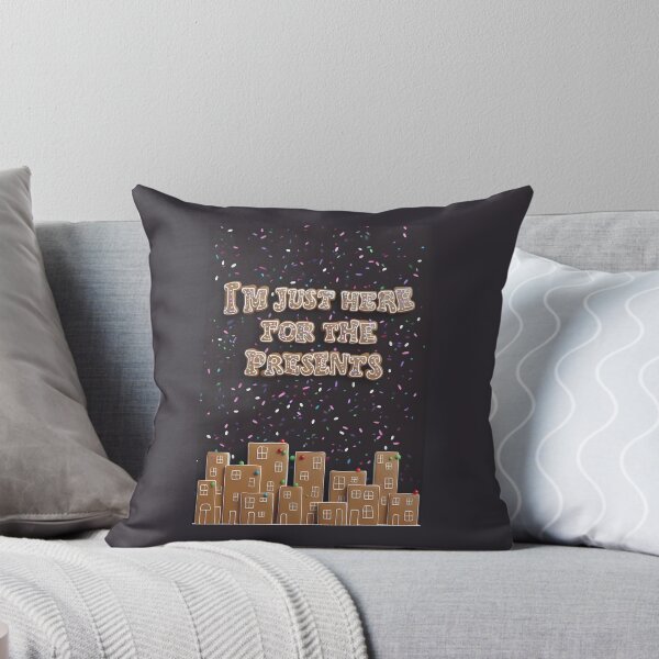Item preview, I'm just here for the presents, funny Christmas inscription, made of gingerbread /2 designed and sold by My-fake-places.