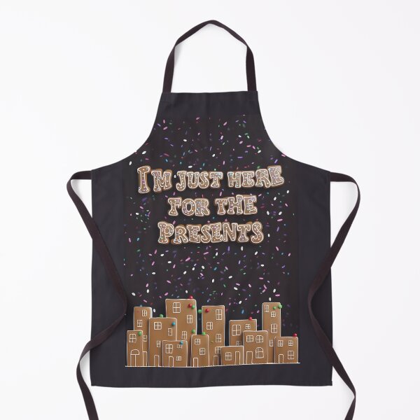Item preview, I'm just here for the presents, funny Christmas inscription, made of gingerbread /2 designed and sold by My-fake-places.