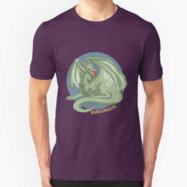 Dragon girl Slim Fit T-Shirt