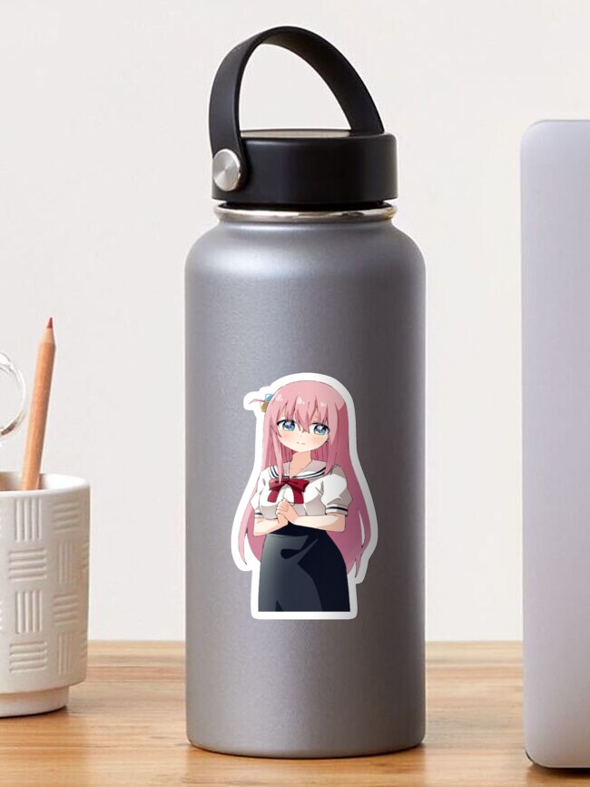 Aperçu 1 sur 3. Sticker avec l'œuvre Gotou Hitori - Bocchi le rocher créée et vendue par nelsons-breeden.