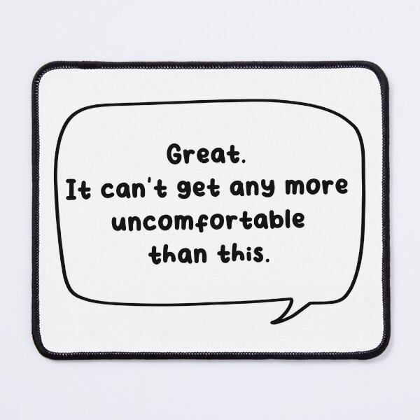 Item preview, BTS Jin uncomfy quote designed and sold by natashacole.