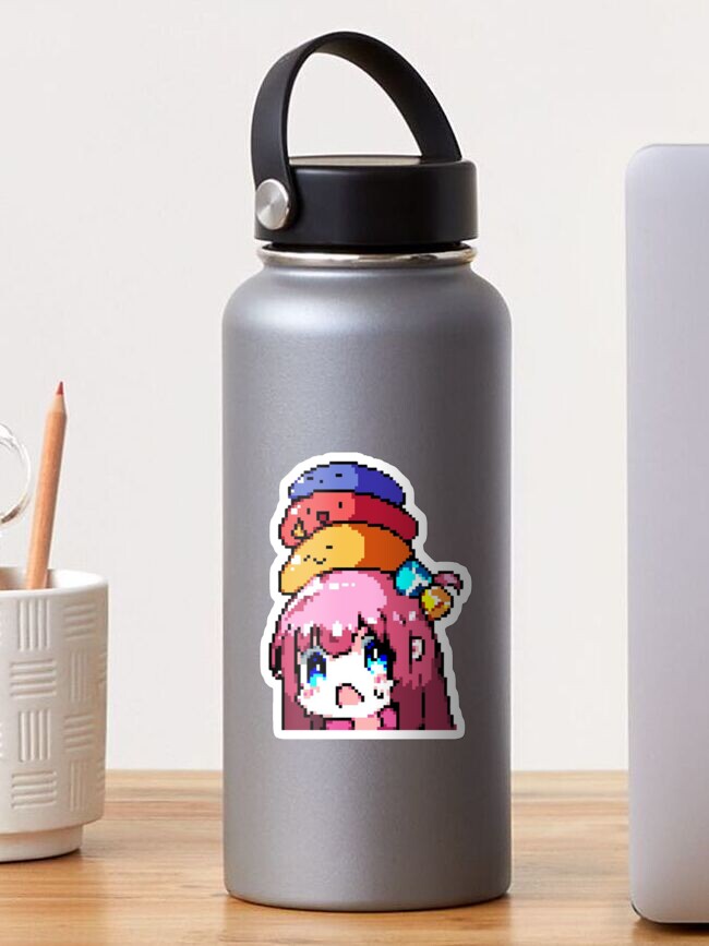 Aperçu 1 sur 3. Sticker avec l'œuvre Gotou Hitori - Bocchi le rocher créée et vendue par nelsons-breeden.