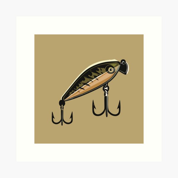 Fishing Lure Art Prints for Sale