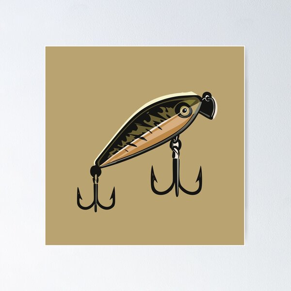 An Old Fishing Lure  Poster for Sale by Herschel Fall