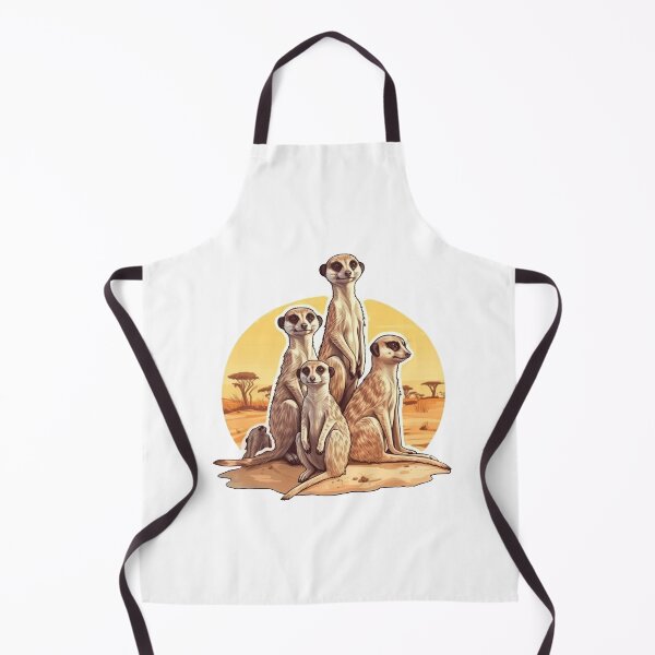 Item preview, Meerkats Family from the Africa Safari Sticker Pack designed and sold by STICKERSLALA.