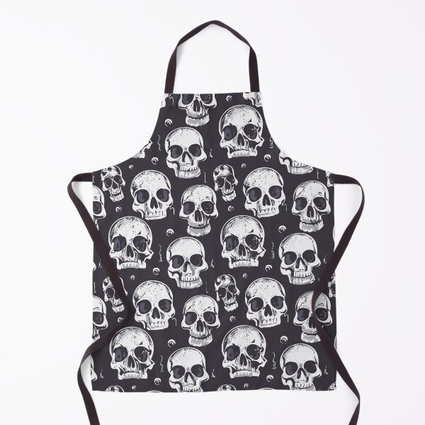 Item preview, Realistic skull pattern black and white designed and sold by Vnouk.
