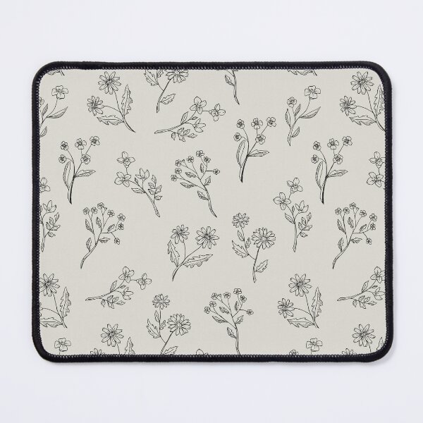 Item preview, Flower doodle pattern designed and sold by hayleyblue88.